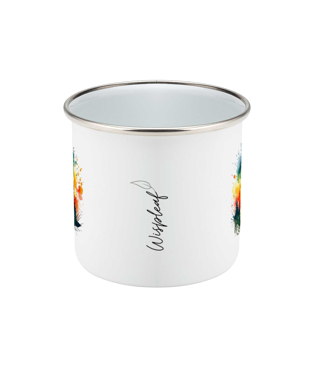 The Fox One - Enamel Mug 12oz