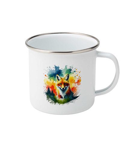 The Fox One - Enamel Mug 12oz