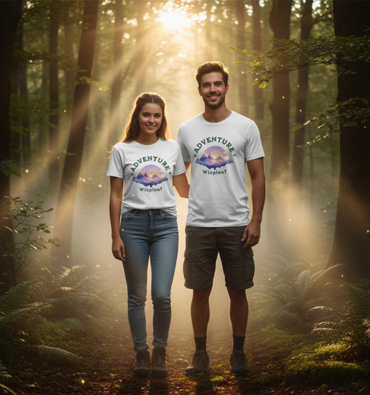 Adventure - Wispleaf Landscape Ladies T-Shirt