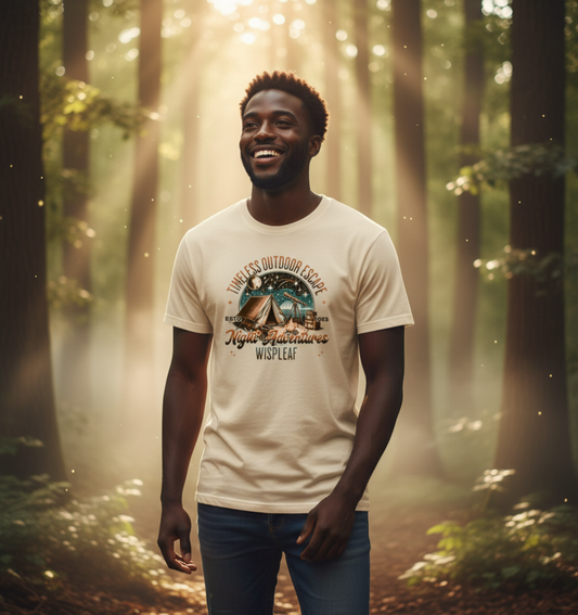 Bella+Canvas Unisex Jersey T-Shirt (CV001) Night Adventures